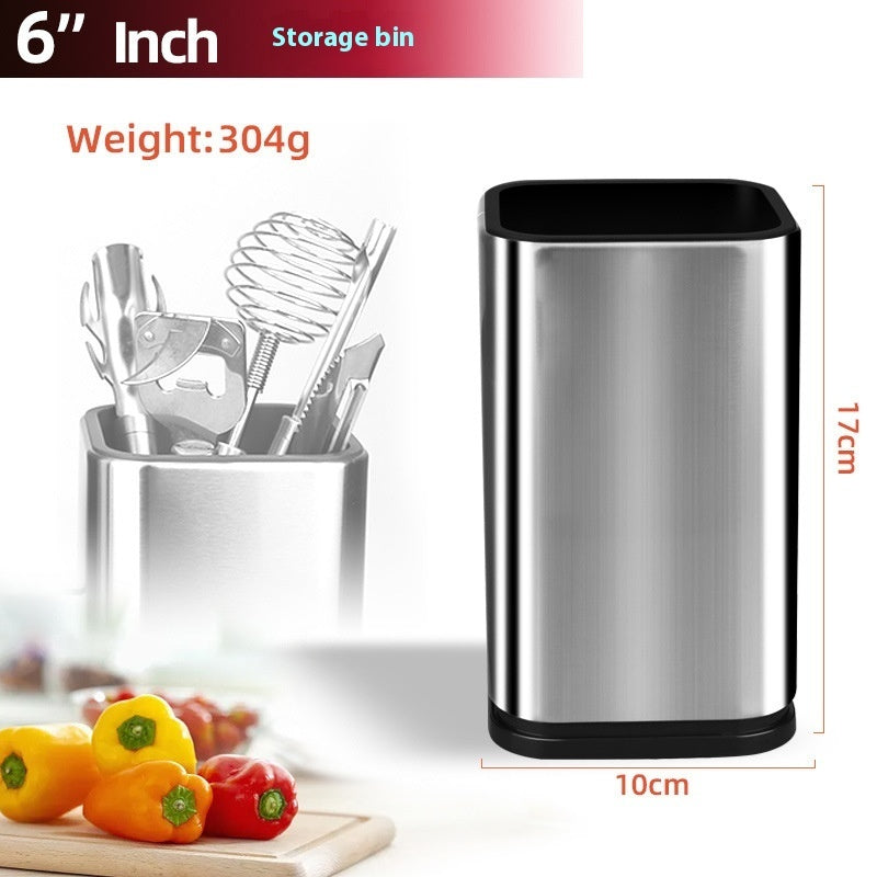 Multifunctional Kitchen Knife & Cutlery Storage Rack